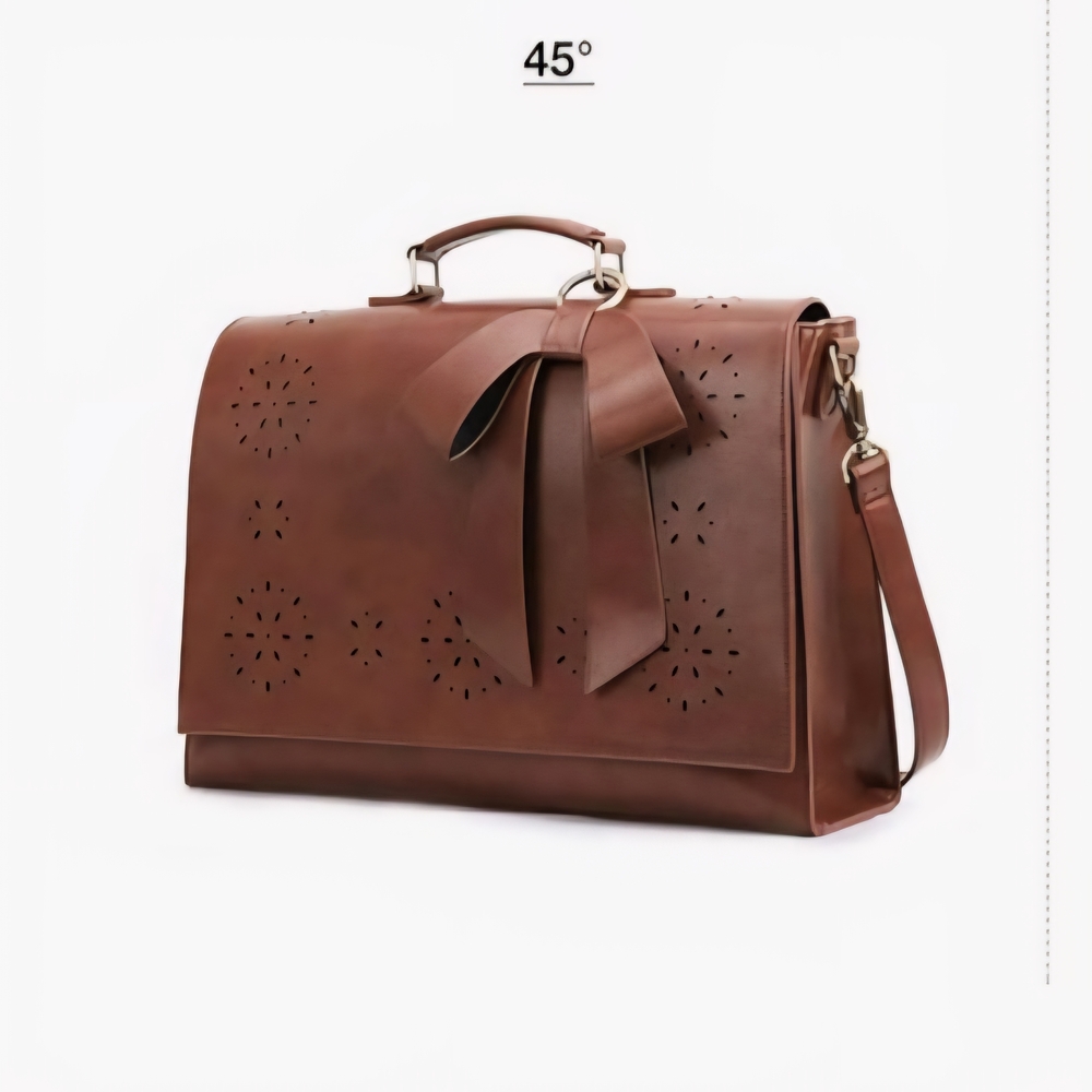 Elegant Brown Handbag - Picture 2 of 6